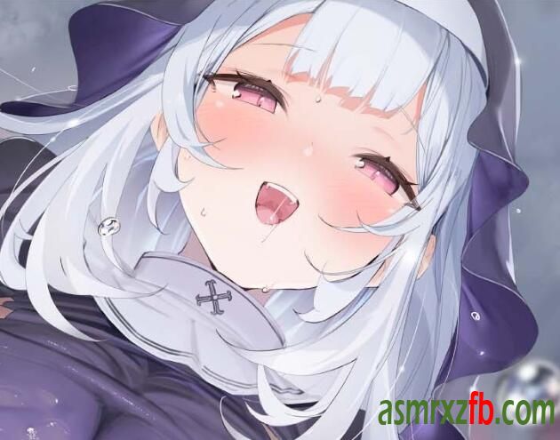 RJ01203976 白髪シスターさんの耳元囁き無声深いオホえっち