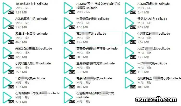 solitude中文音声20部合集