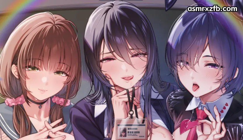 [RJ01636567][浅木式、みもりあいの、柚木つばめ]老师×前辈×青梅竹马风俗部诞生！！被选的我，每天都成为她们侍奉练习对象…